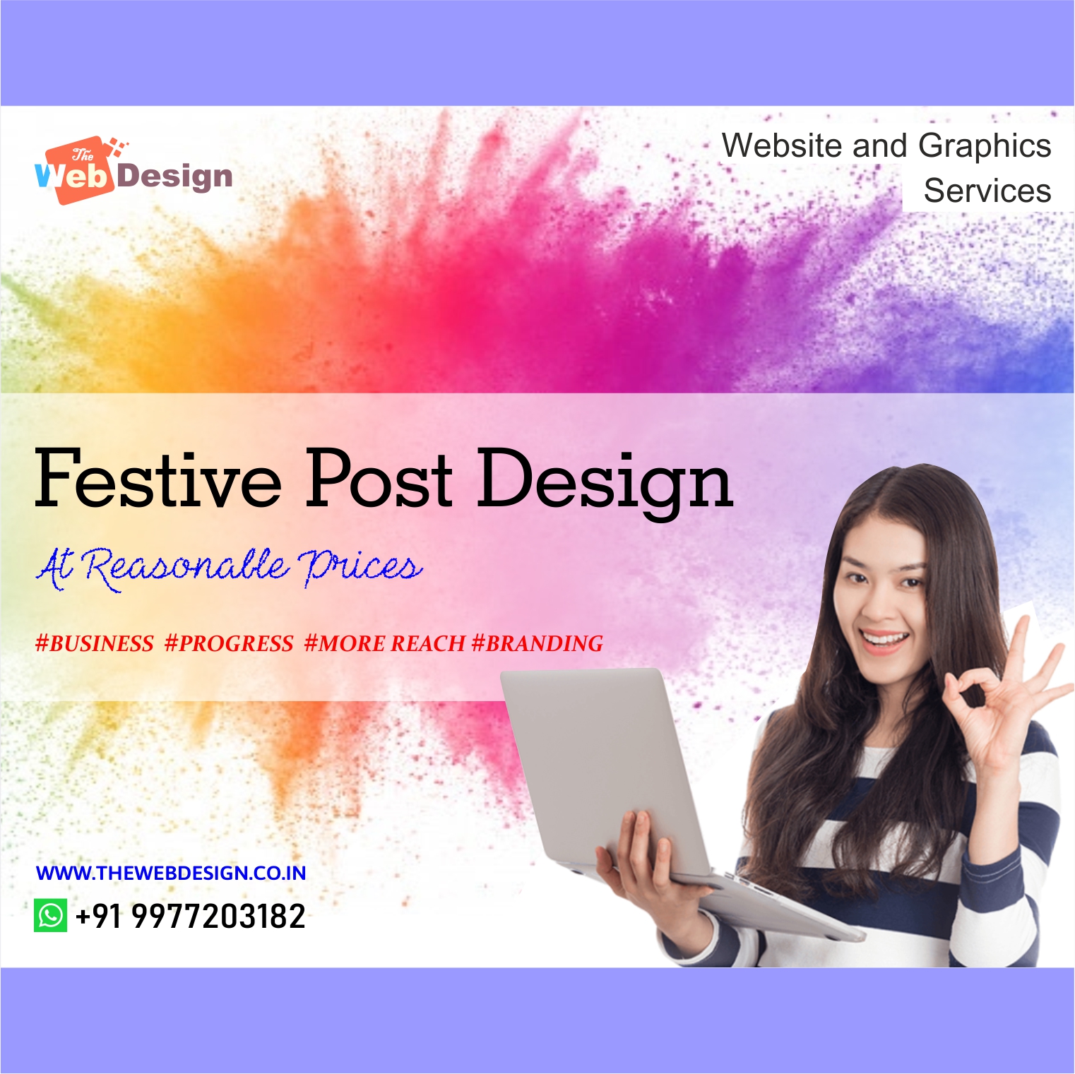 Festive Post Design  in Gwalior 