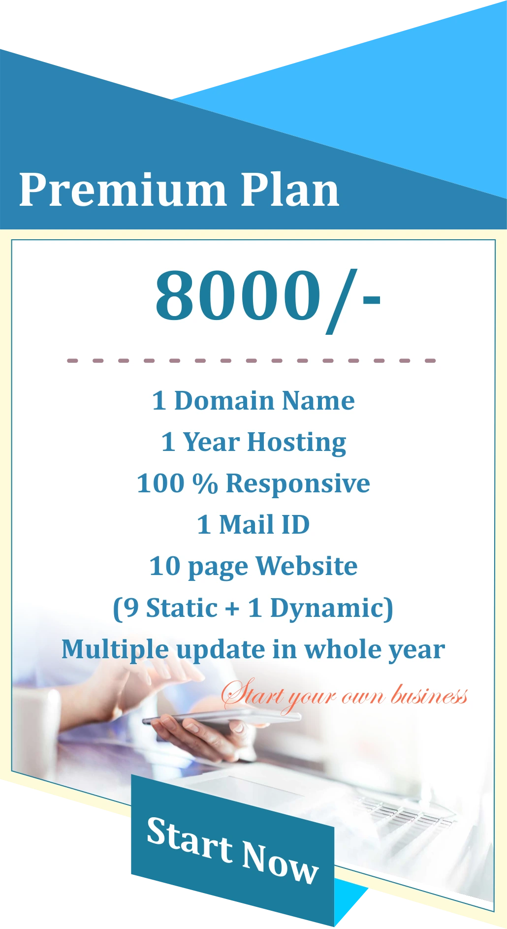 Website Design in Gwalior | Premium Plan